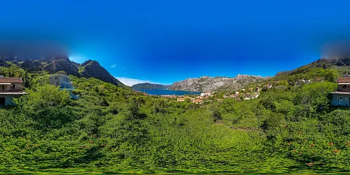 Premium-Hanglage Entwicklungsprojekt zu verkaufen — Risan, Bay of Kotor